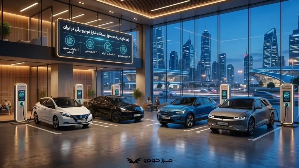 راهنمای دریافت مجوز ایستگاه شارژ خودرو برقی در ایران