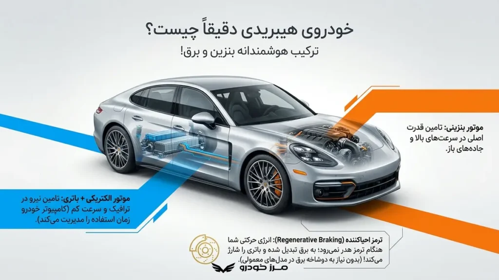 خودرو هیبریدی چیست؟ بررسی انواع آن