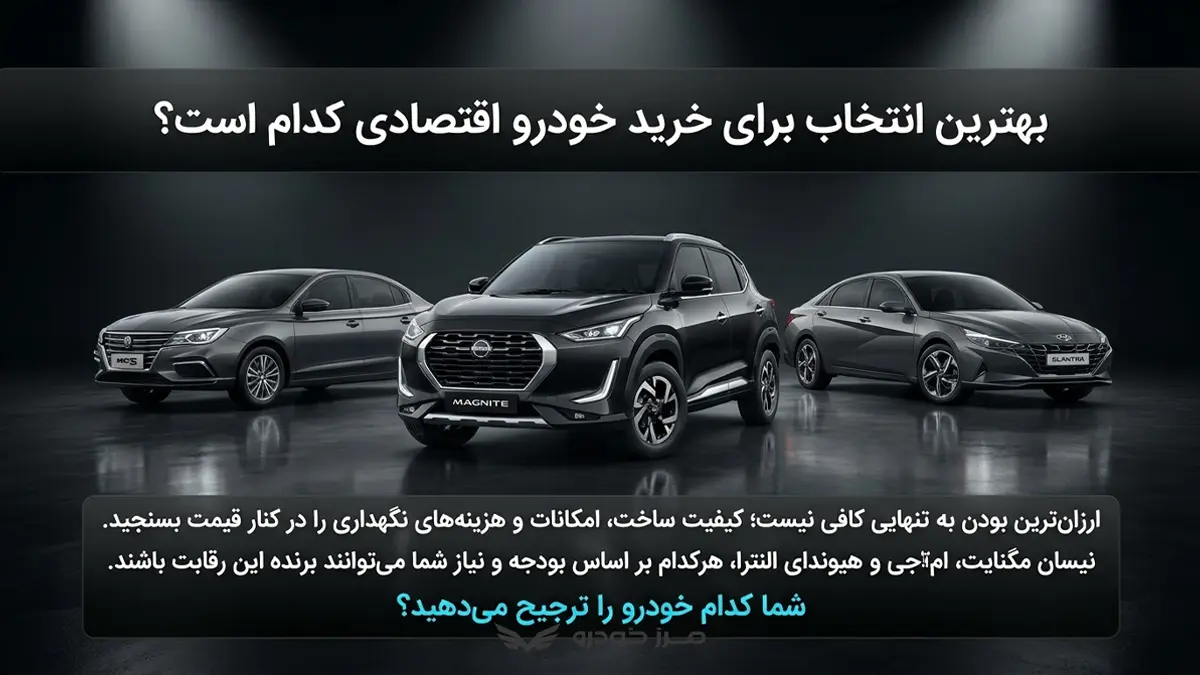 بهترین انتخاب برای خرید خودرو اقتصادی در منطقه آزاد مازندران