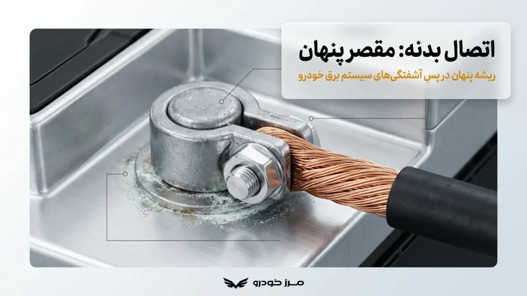 بررسی علائم ضعیف بودن اتصال بدنه خودرو و حل آن